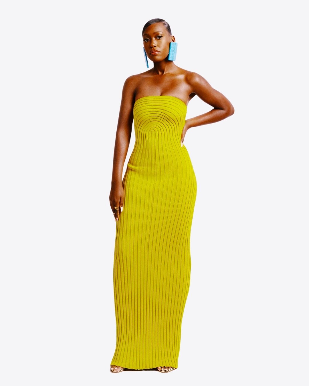 Roxi Knit Tube Maxi XL / Mustard Roxi Knit Tube Maxi XL / Mustard