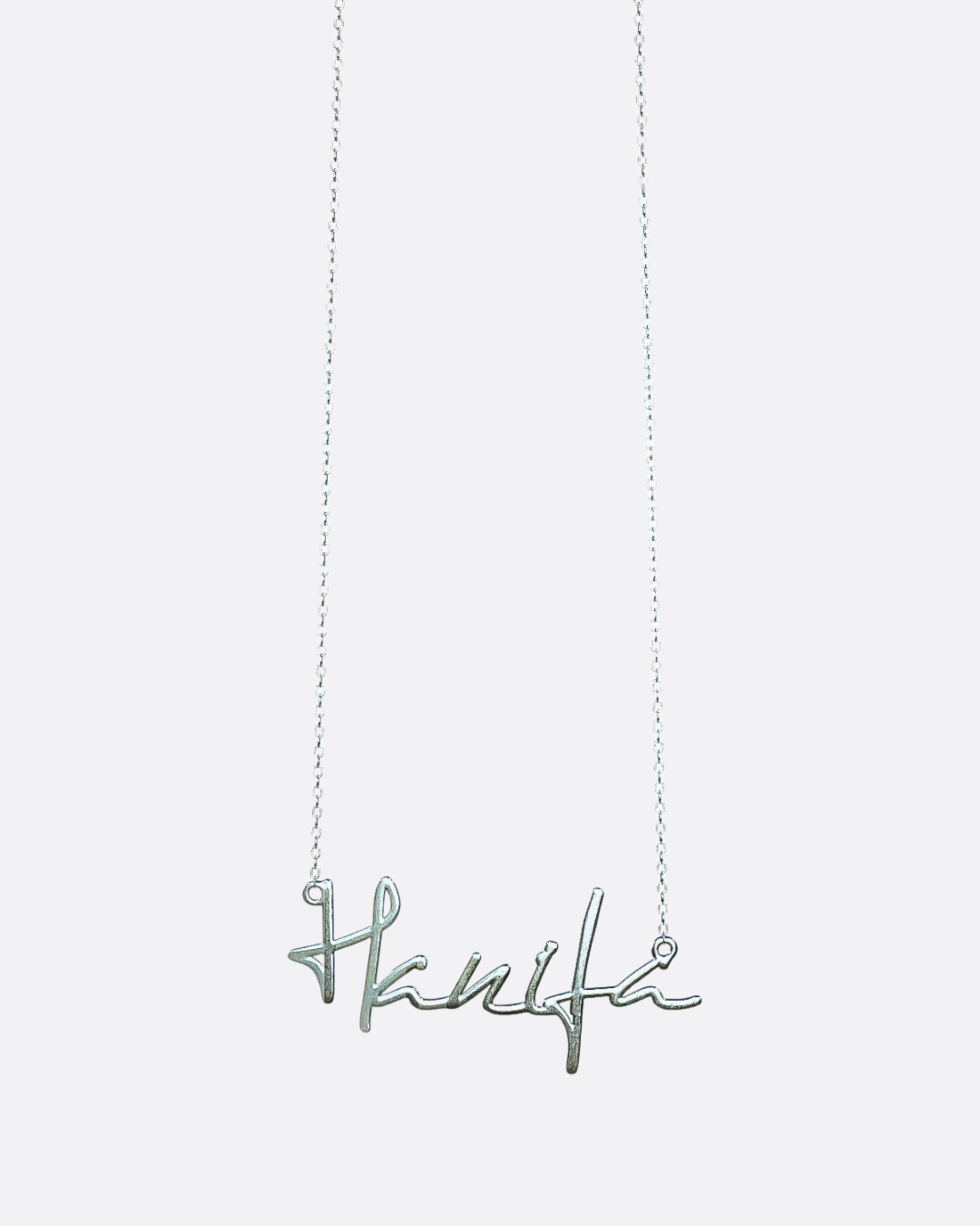 Hanifa Logo Necklace