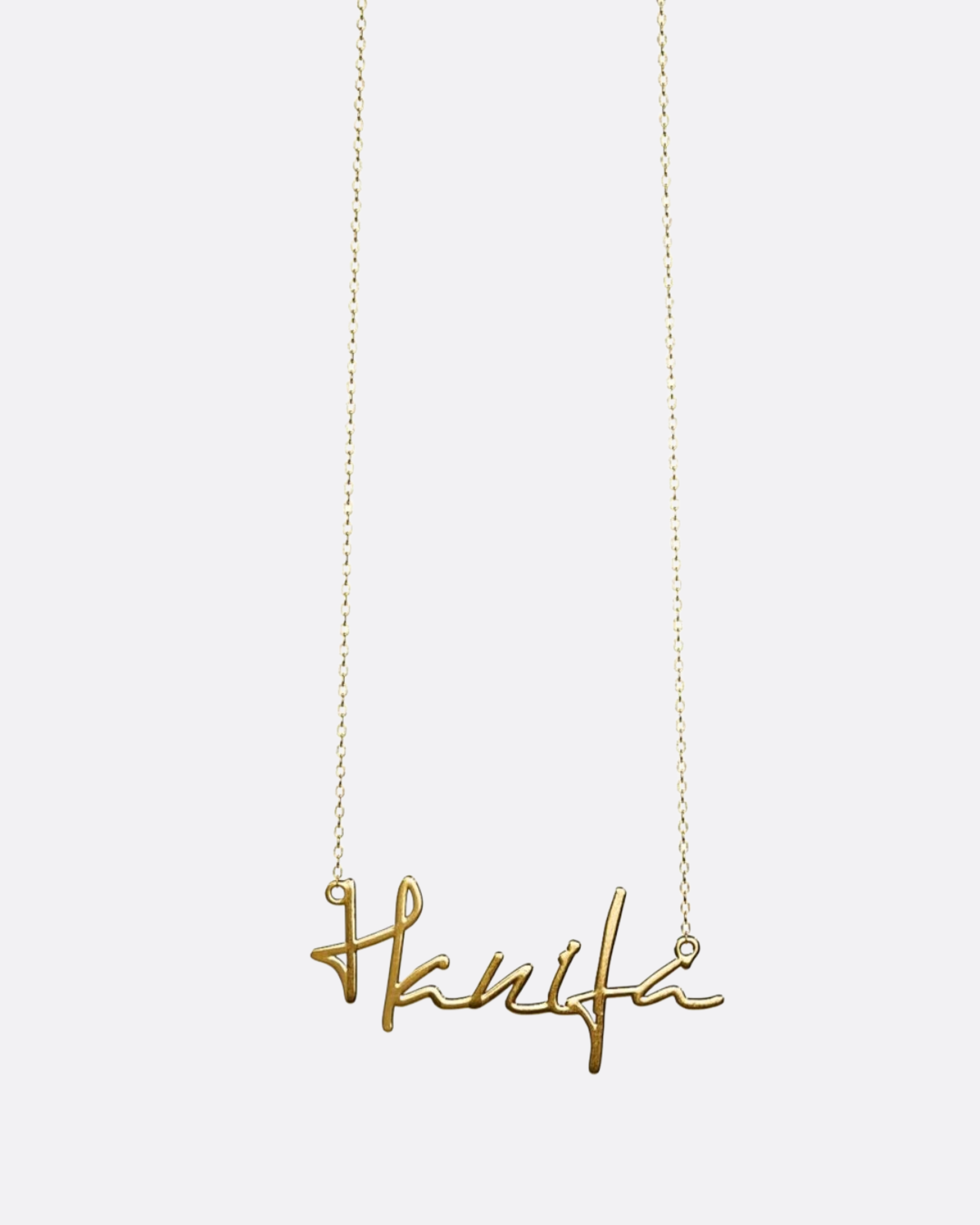 Hanifa Logo Necklace