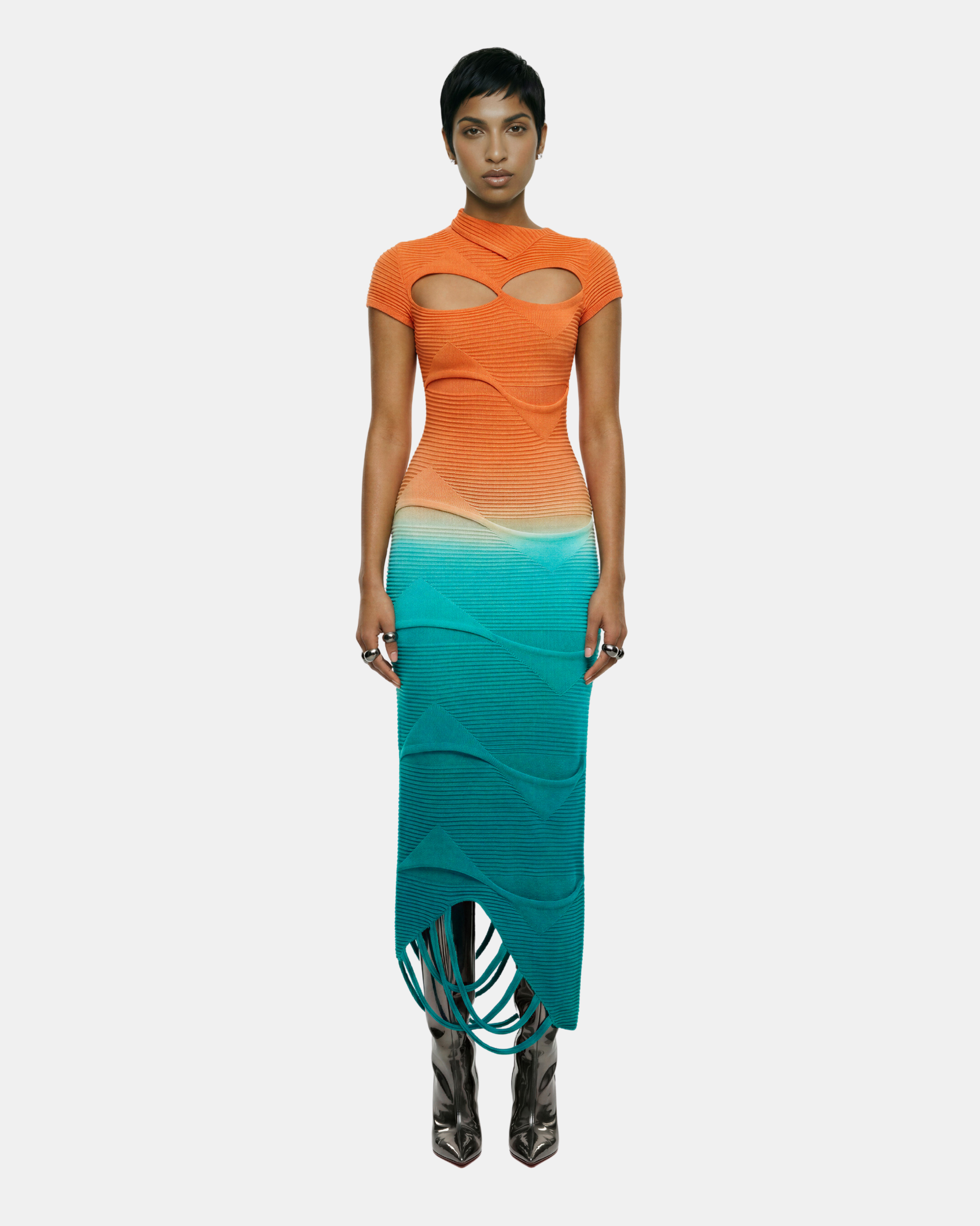 fatuma tie detail knit dress Cult Gaia - Amata Knit Dress main image 1