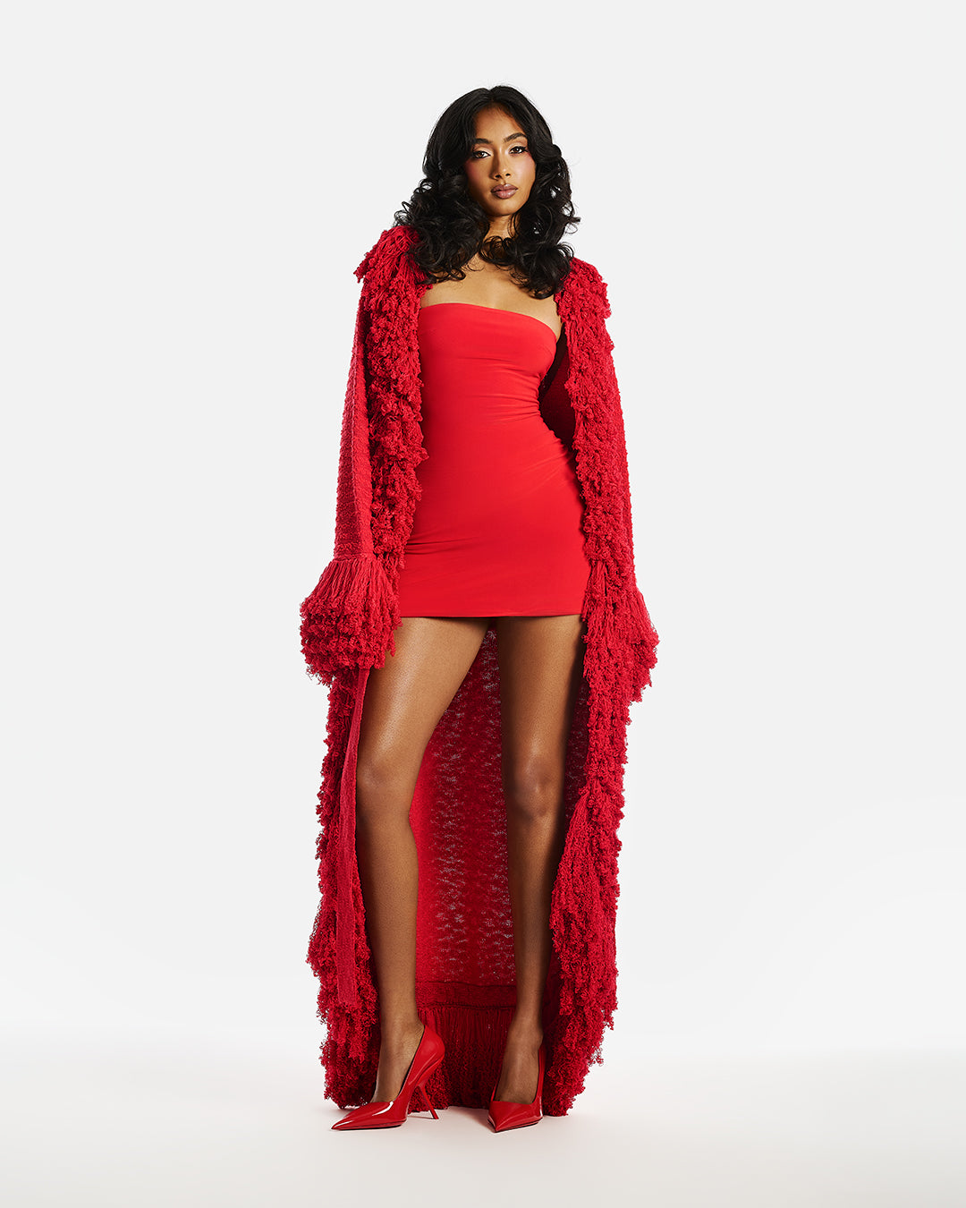 Mila Knit Cardigan Dress