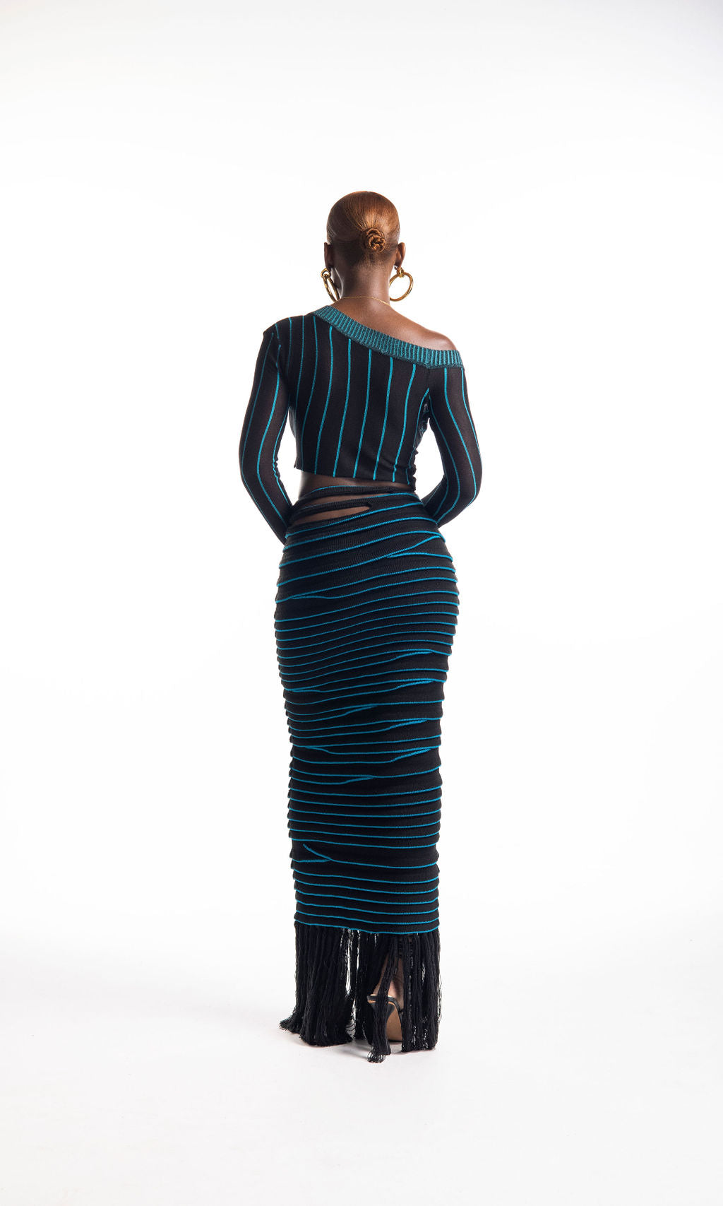 Amelia Layered Tassel Skirt