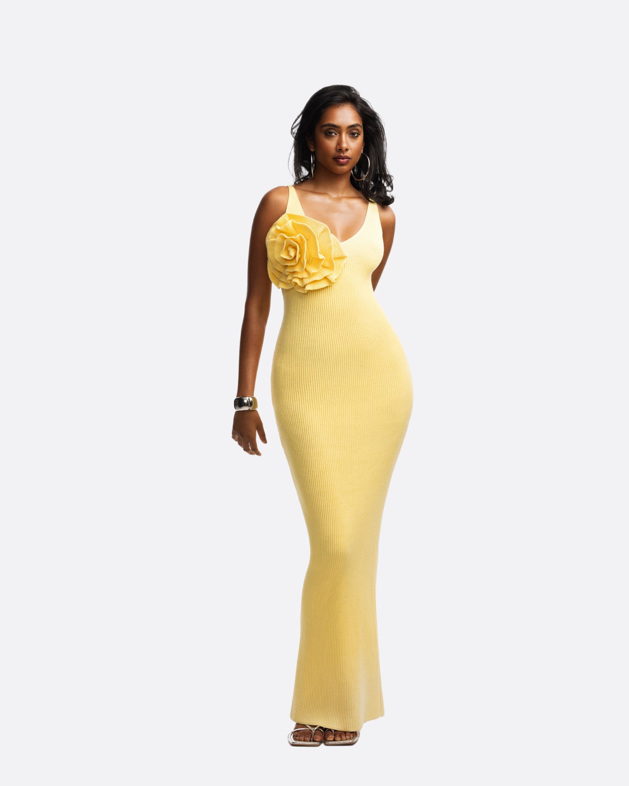 Myli Knit Maxi Dress Sample Sale