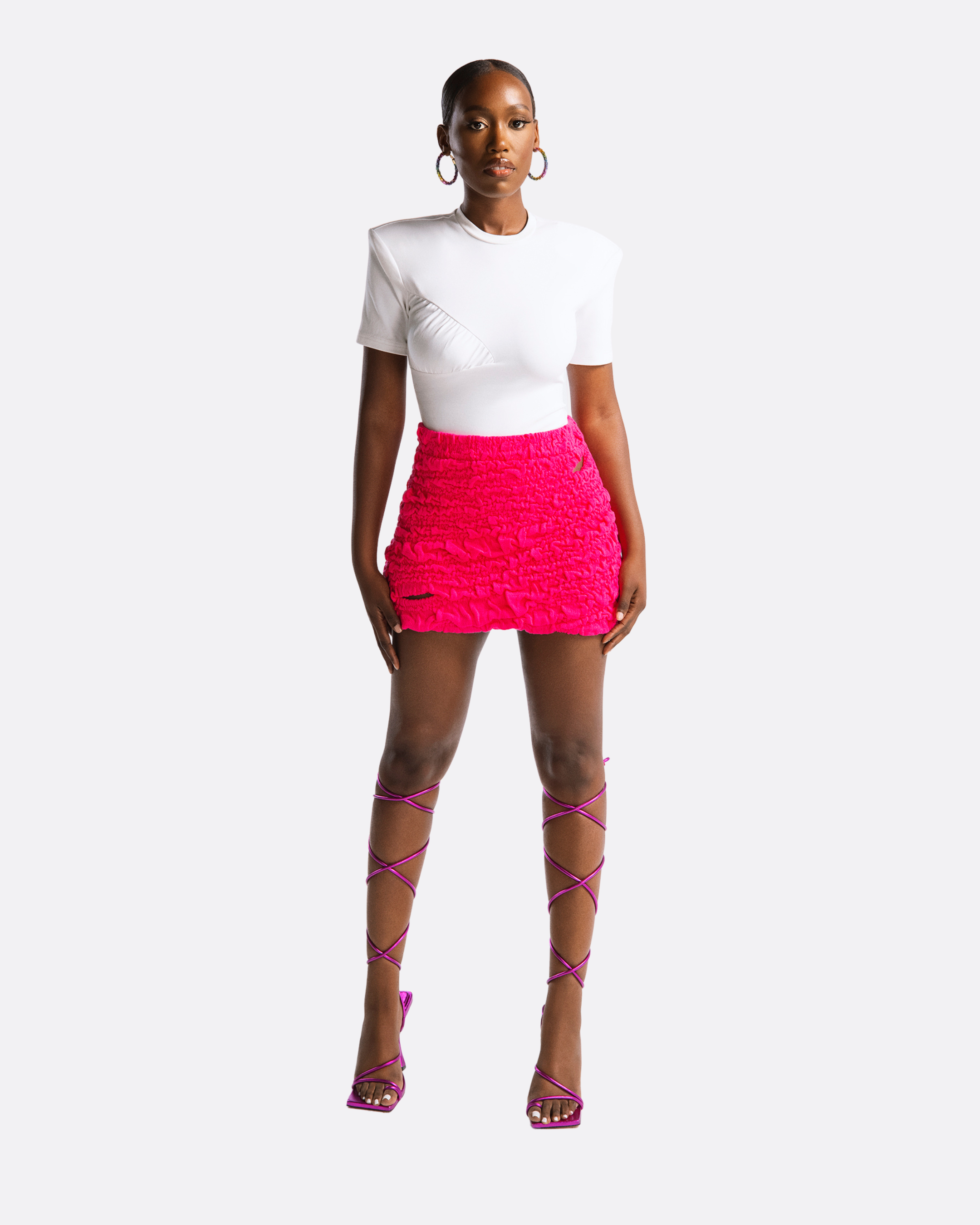 Isla Mini Knit Skirt Sample sale