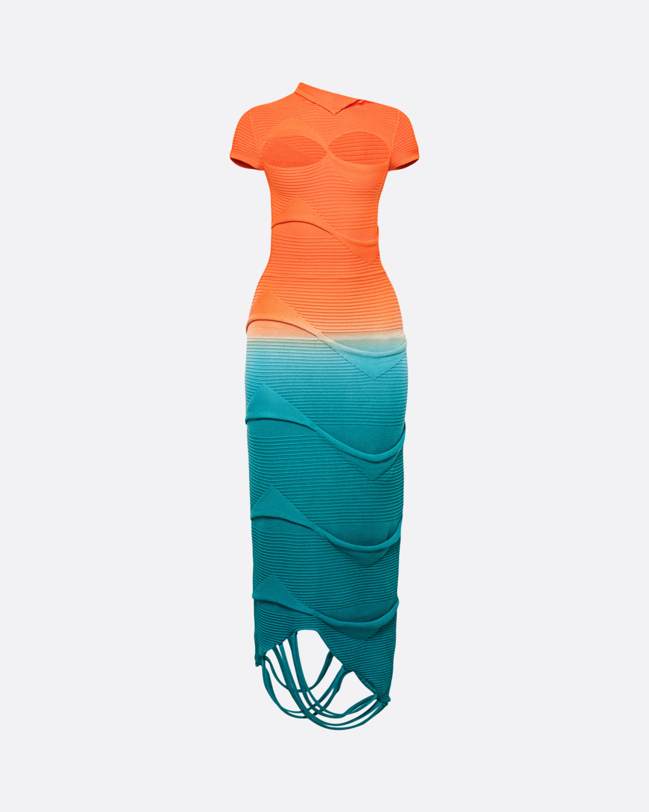 Taliah Knit Dress Sample Sale