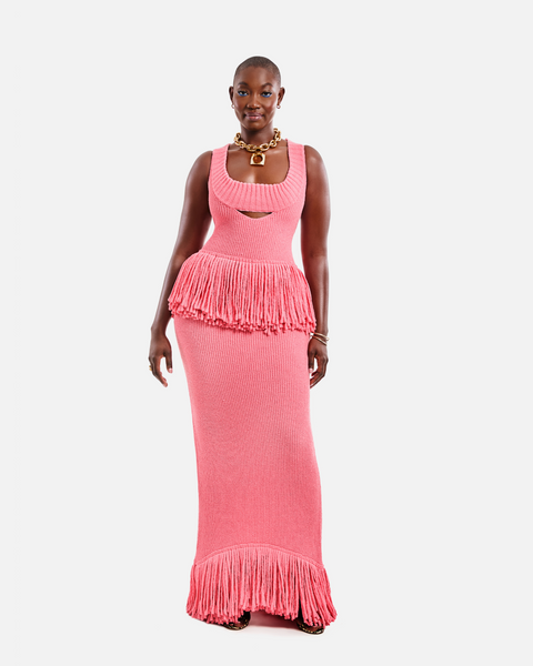 hanifa alia maxi dress Niyah Maxi Dress Flamingo / 2XL
