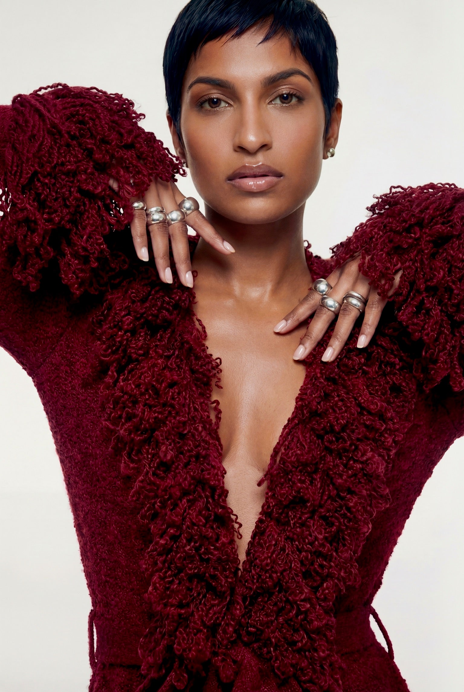 Mila Knit Cardigan Dress