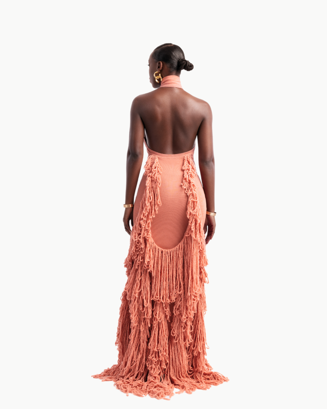 Mina Tassel Knit Gown