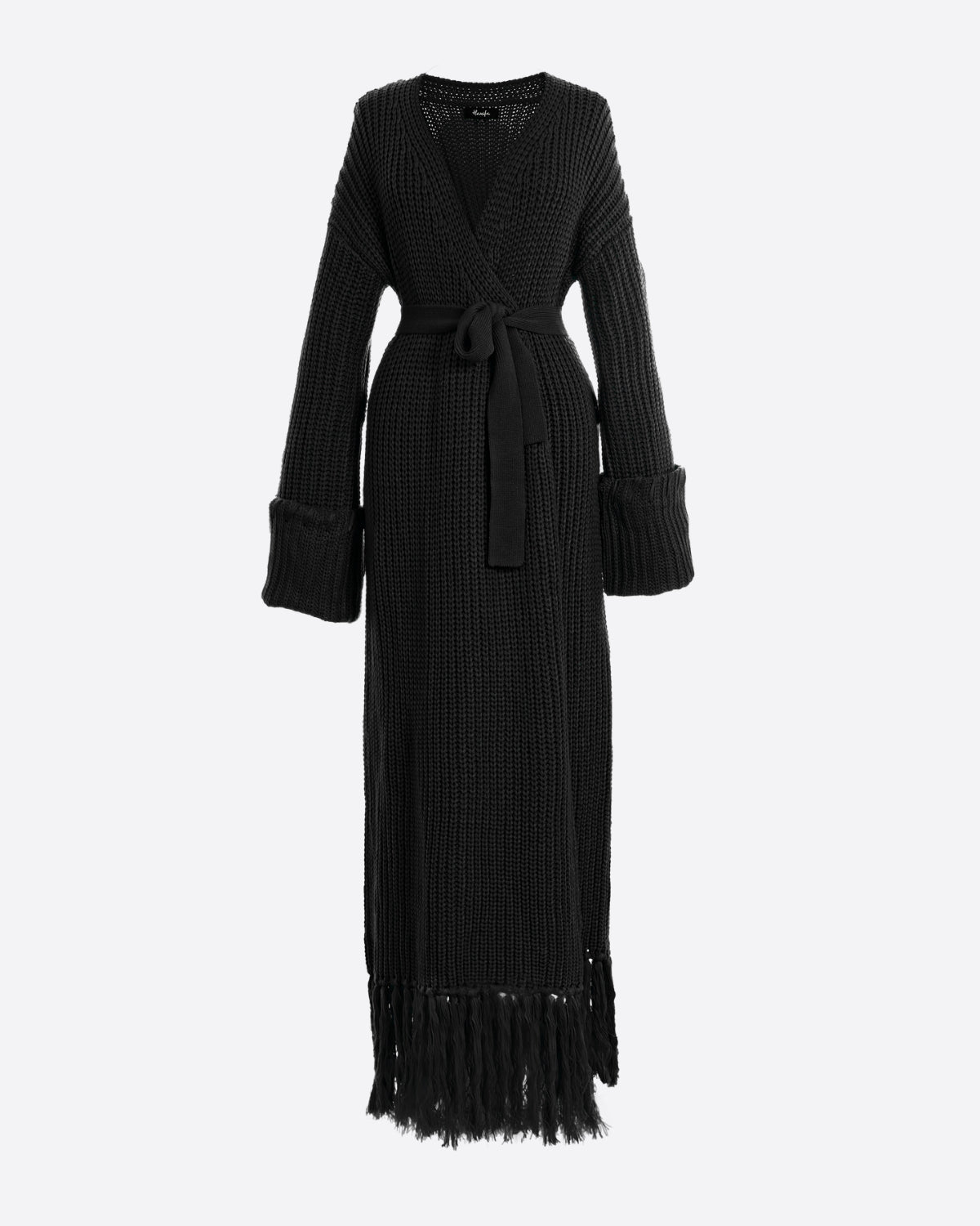 MIYA KNIT CARDIGAN DRESS S/M / Heather Gray MIYA KNIT CARDIGAN DRESS S/M / Heather Gray