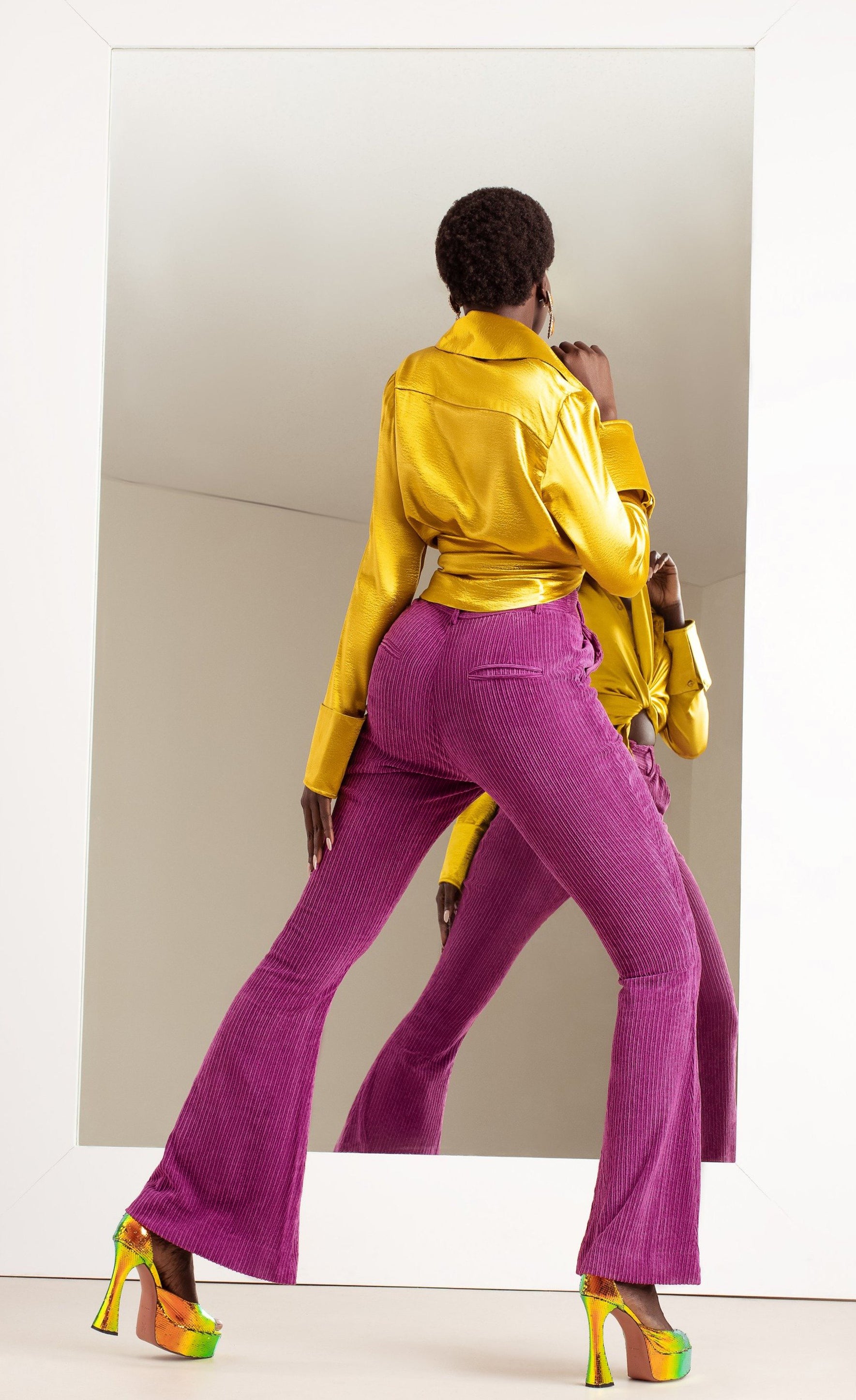 Brooke Corduroy Pants Sample Sale
