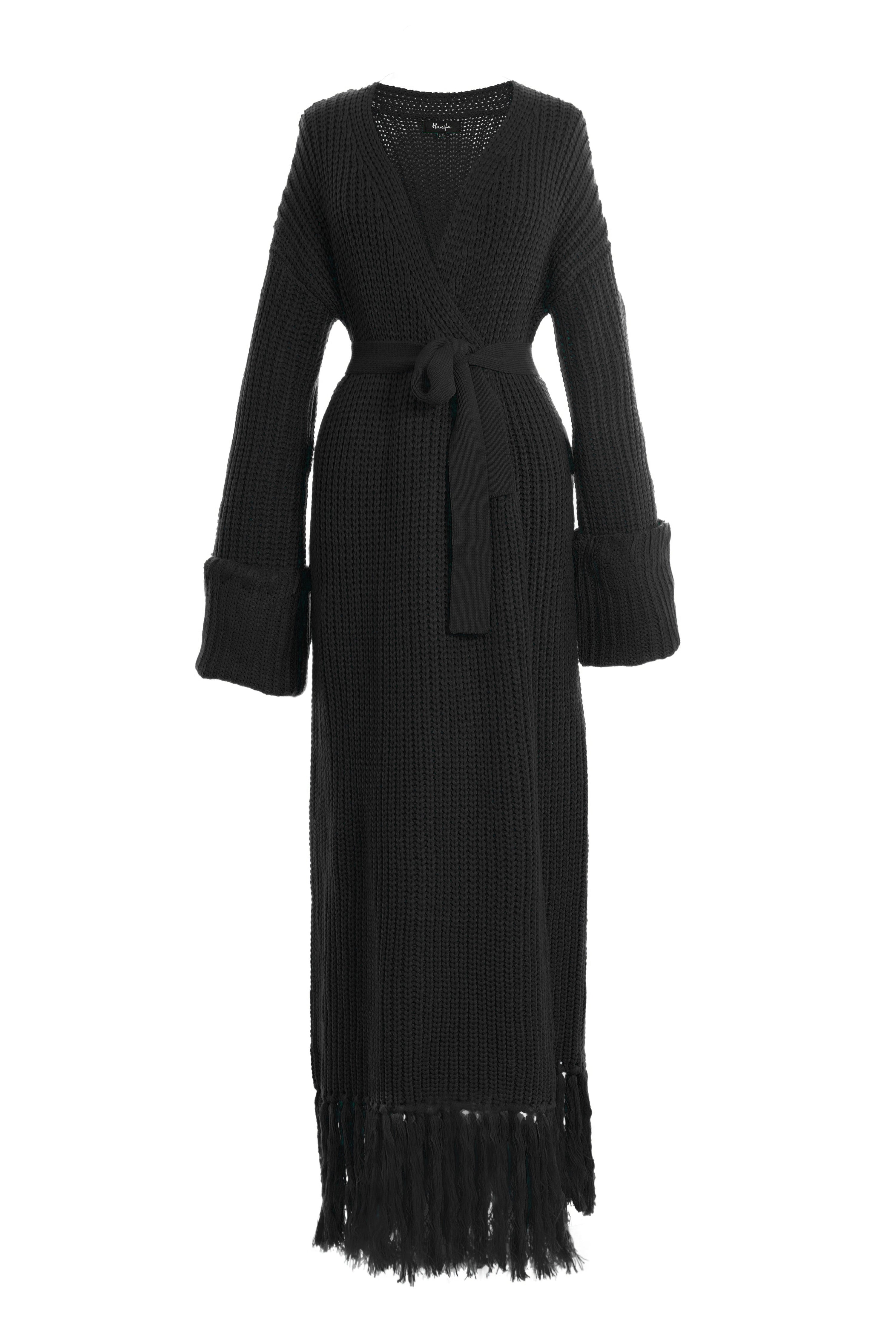 MIYA KNIT CARDIGAN DRESS SAMPLE SALE